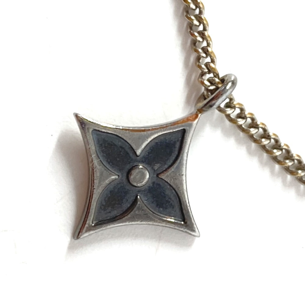LOUIS VUITTON M00521 LV Instinct Pendant Accessory Chain Necklace Necklace Metal Unisex Silver