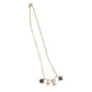 LOUIS VUITTON M00521 LV Instinct Pendant Accessory Chain Necklace Necklace Metal Unisex Silver