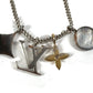 LOUIS VUITTON M00521 LV Instinct Pendant Accessory Chain Necklace Necklace Metal Unisex Silver