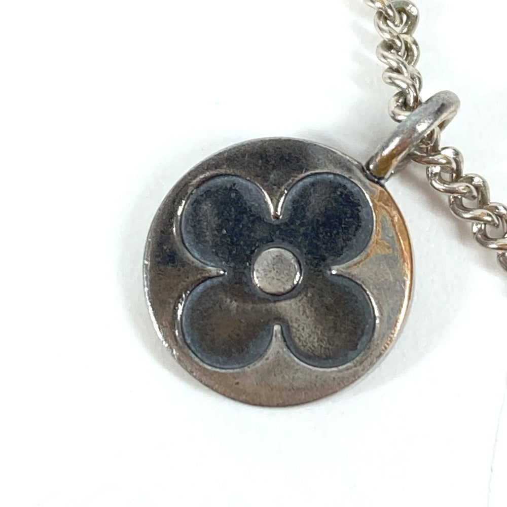 LOUIS VUITTON M00521 LV Instinct Pendant Accessory Chain Necklace Necklace Metal Unisex Silver