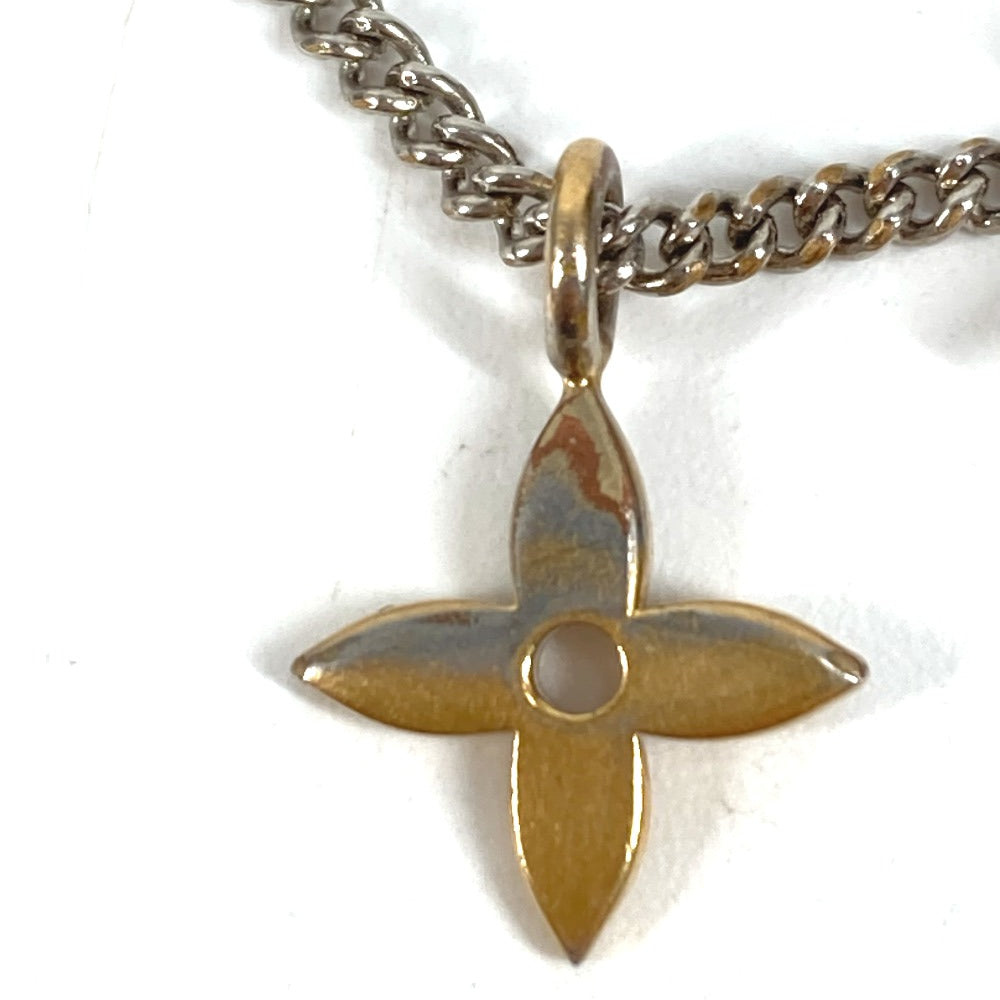 LOUIS VUITTON M00521 LV Instinct Pendant Accessory Chain Necklace Necklace Metal Unisex Silver