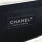 CHANEL 2.55金具 バイカラー ロゴ 斜め掛け カバン Wチェーンバッグ フラップ ショルダーバッグ レザー レディース ホワイト