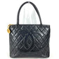 CHANEL A01804 CC ココマーク ロゴ 復刻トート ハンドバック カバン ショルダーバッグ 肩掛け トートバッグ レザー レディース ブラック