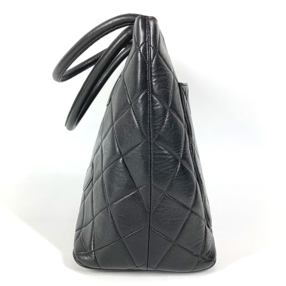 CHANEL A01804 CC ココマーク ロゴ 復刻トート ハンドバック カバン ショルダーバッグ 肩掛け トートバッグ レザー レディース ブラック
