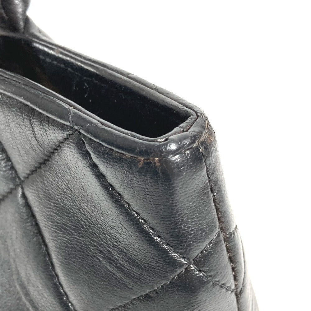 CHANEL A01804 CC ココマーク ロゴ 復刻トート ハンドバック カバン ショルダーバッグ 肩掛け トートバッグ レザー レディース ブラック