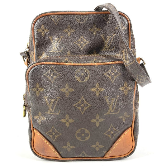 LOUIS VUITTON M45236 モノグラム アマゾン カバン 斜め掛け ポシェット ショルダーバッグ モノグラムキャンバス ユニセックス ブラウン