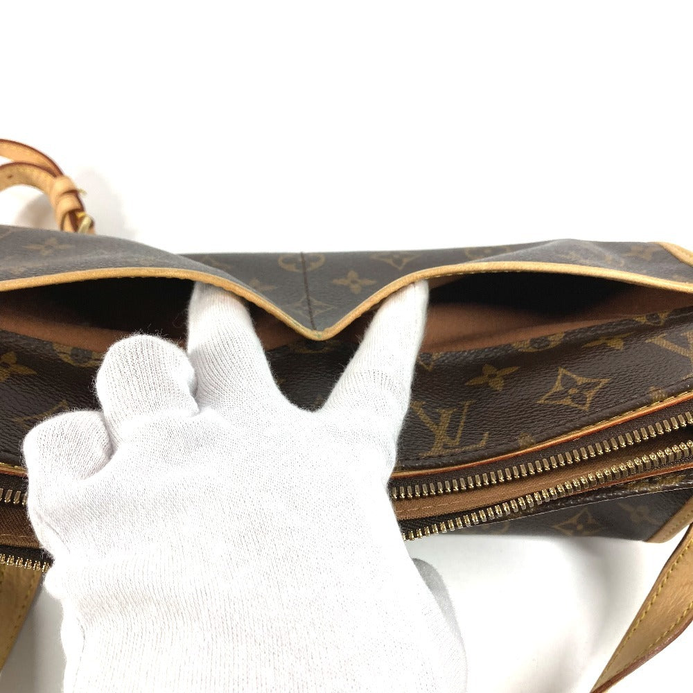 LOUIS VUITTON M40008 モノグラム ポパンクール ロン ポパンクールロン 斜め掛け カバン ショルダーバッグ モノグラムキャンバス ユニセックス ブラウン