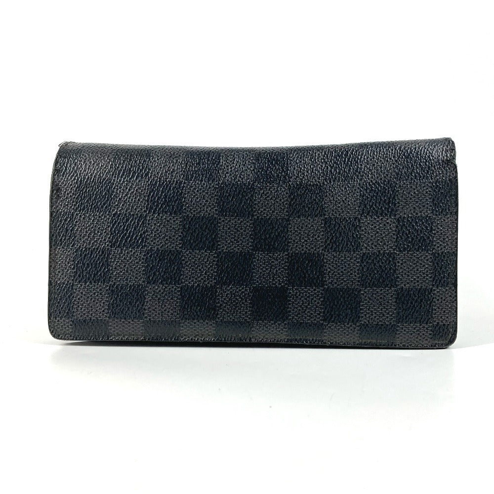 LOUIS VUITTON N62665 ダミエグラフィット ポルトフォイユブラザ ポルトフォイユ ブラザ 財布 ウォレット 長財布 ダミエグラフィットキャンバス ユニセックス ブラック