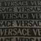 VERSACE インテリア ひざかけ ブランケット アイラブバロック 2枚セット ビーチタオル フェイスタオル ペア タオル コットン ユニセックス ブラック