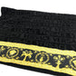 VERSACE インテリア ひざかけ ブランケット アイラブバロック 2枚セット ビーチタオル フェイスタオル ペア タオル コットン ユニセックス ブラック