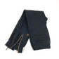 LOUIS VUITTON Monogram Easy Pants Apparel Bottoms Trousers Pants Nylon Ladies Black