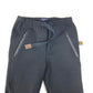 LOUIS VUITTON Monogram Easy Pants Apparel Bottoms Trousers Pants Nylon Ladies Black