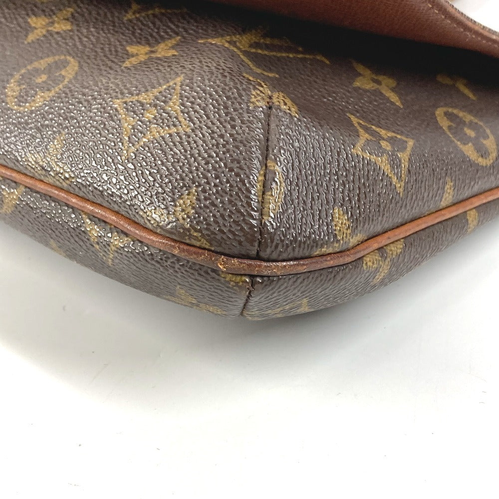 LOUIS VUITTON M51257 モノグラム ミュゼット タンゴ ミュゼットタンゴ カバン 肩掛け ショート フラップ ショルダーバッグ モノグラムキャンバス ユニセックス ブラウン