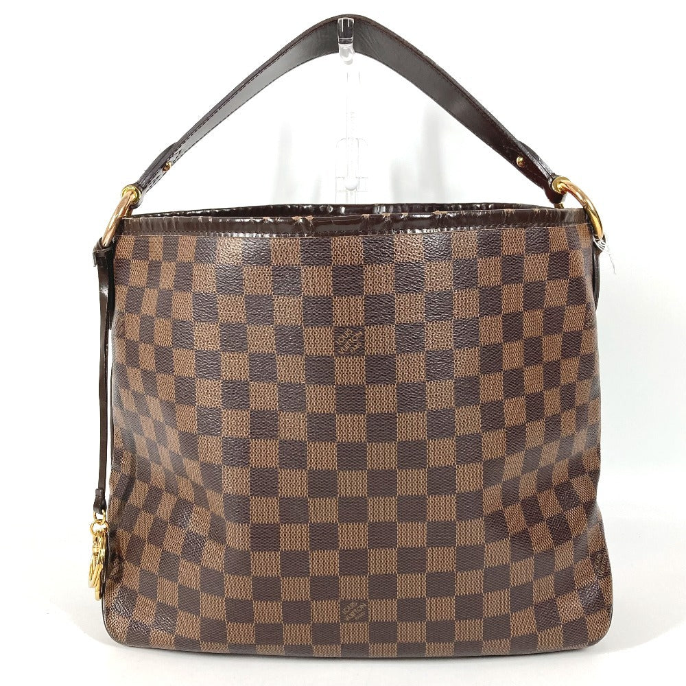 LOUIS VUITTON N41459 ダミエ ディライトフルPM ディライトフル PM カバン 肩掛け トートバッグ ショルダーバッグ ダミエキャンバス ユニセックス エベヌ ブラウン
