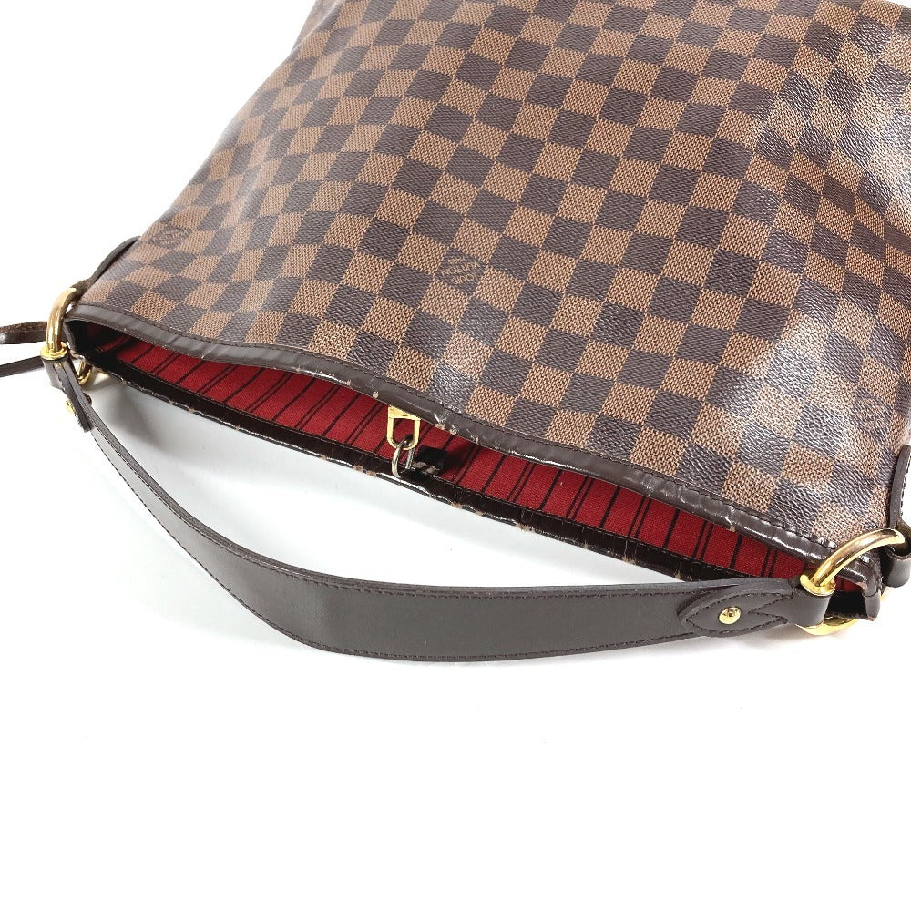 LOUIS VUITTON N41459 ダミエ ディライトフルPM ディライトフル PM カバン 肩掛け トートバッグ ショルダーバッグ ダミエキャンバス ユニセックス エベヌ ブラウン