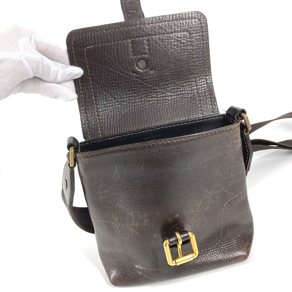LOUIS VUITTON M92995 Utah Yuma Bag Crossbody Pochette Shoulder Bag Utah Leather Unisex Cafe Brown