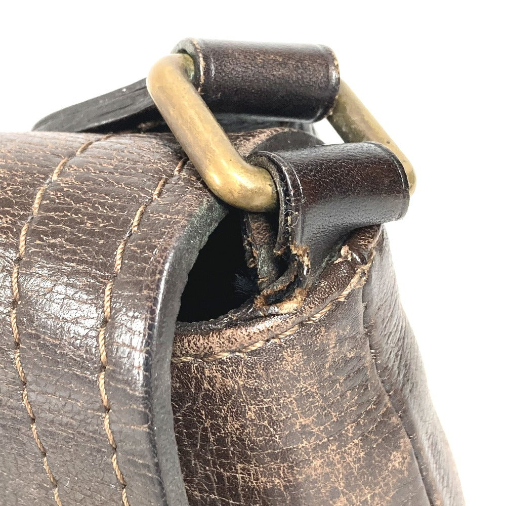 LOUIS VUITTON M92995 Utah Yuma Bag Crossbody Pochette Shoulder Bag Utah Leather Unisex Cafe Brown