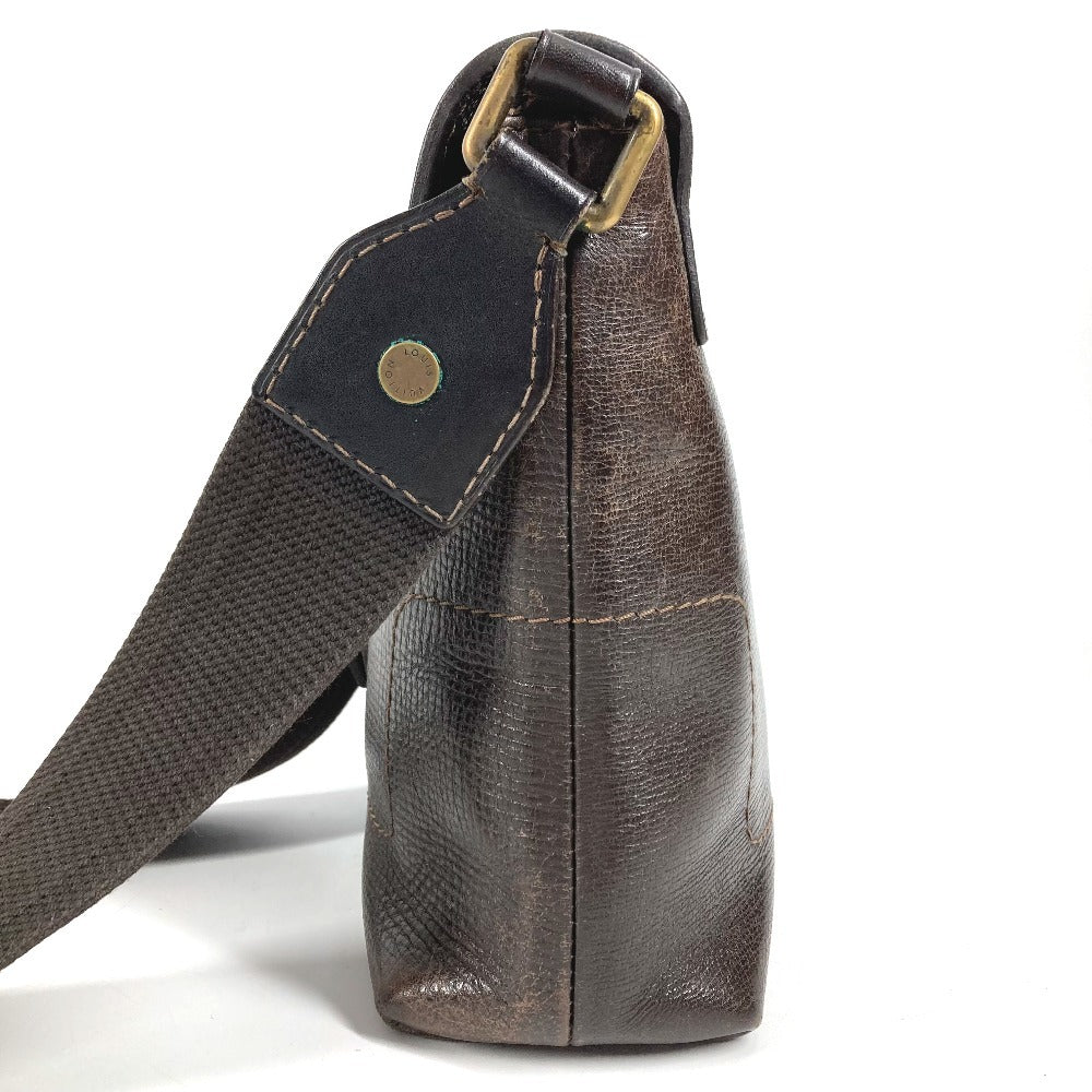 LOUIS VUITTON M92995 Utah Yuma Bag Crossbody Pochette Shoulder Bag Utah Leather Unisex Cafe Brown