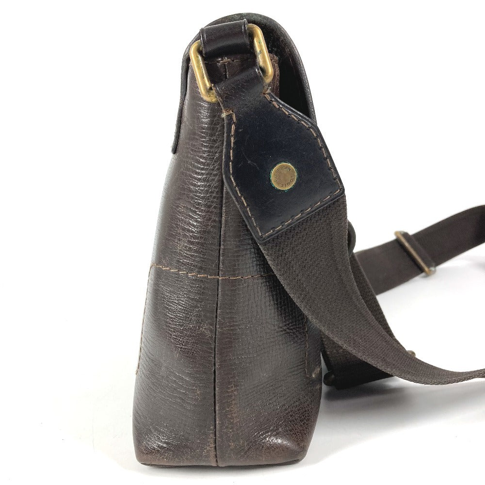 LOUIS VUITTON M92995 Utah Yuma Bag Crossbody Pochette Shoulder Bag Utah Leather Unisex Cafe Brown
