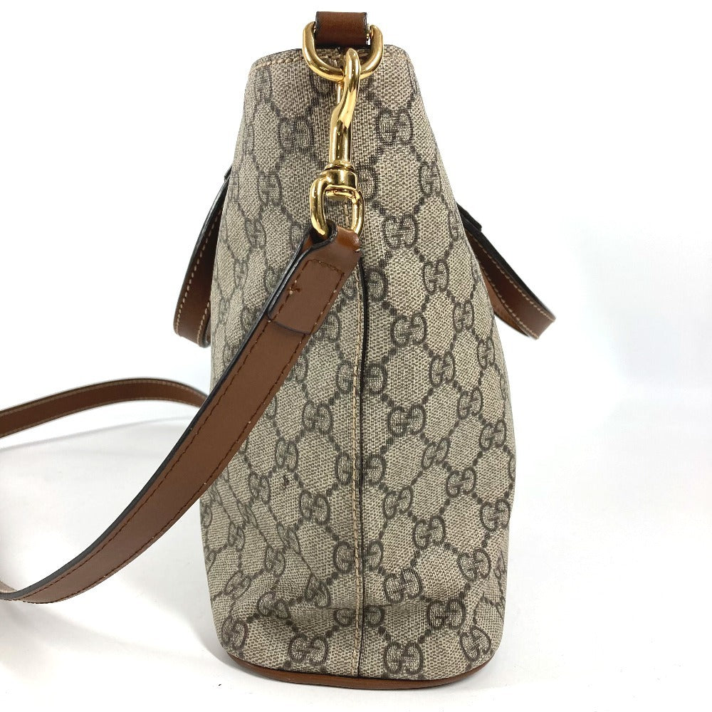 GUCCI 473887 GGスプリーム 2WAYバッグ ロゴ カバン トートバッグ ショルダーバッグ 斜め掛け ハンドバッグ GGスプリームキャンバス ユニセックス ベージュ