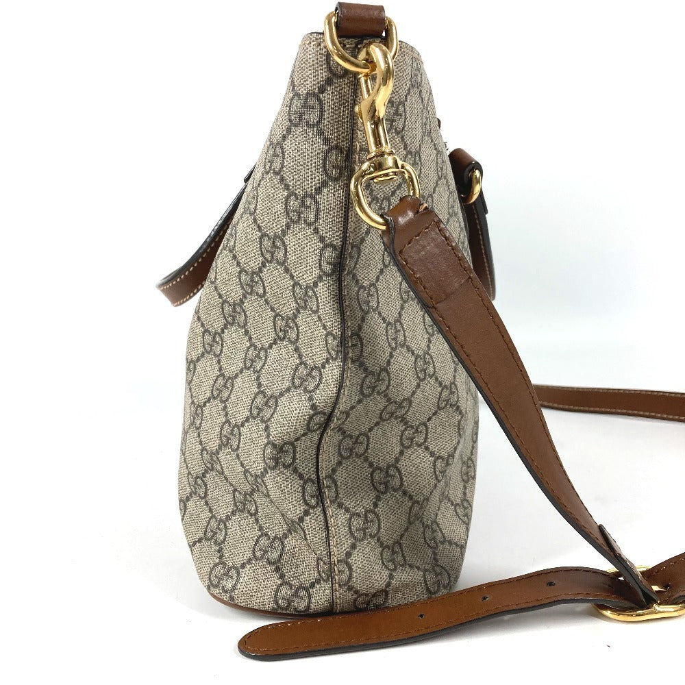 GUCCI 473887 GGスプリーム 2WAYバッグ ロゴ カバン トートバッグ ショルダーバッグ 斜め掛け ハンドバッグ GGスプリームキャンバス ユニセックス ベージュ