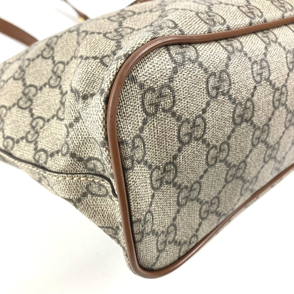 GUCCI 473887 GGスプリーム 2WAYバッグ ロゴ カバン トートバッグ ショルダーバッグ 斜め掛け ハンドバッグ GGスプリームキャンバス ユニセックス ベージュ