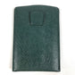 LOUIS VUITTON M30544 Taiga Etui Cartes de Visite Toilettes Business Card Holder Pass Case Slide Card Case Taiga Leather Unisex Epicea Green
