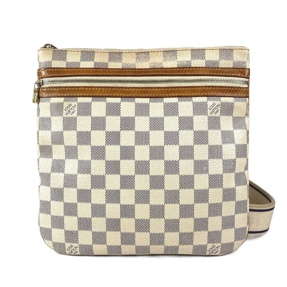 LOUIS VUITTON N51112 ダミエアズール ポシェット ボスフォール ポシェットボスフォール 斜め掛け カバン ポシェット ショルダーバッグ ダミエアズールキャンバス ユニセックス ホワイト