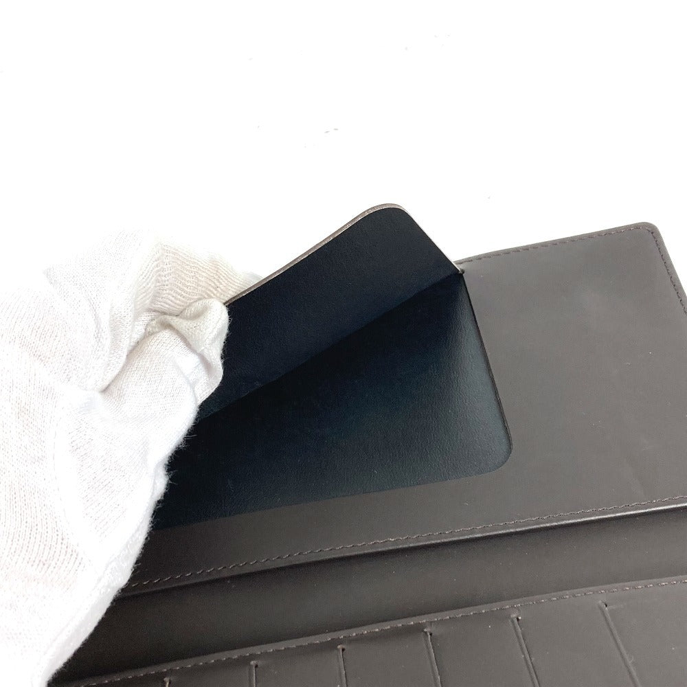 LOUIS VUITTON M66480 モノグラムグラセ ポルトフォイユ ドゥーブル 2つ折り財布 長財布 モノグラムグラセレザー ユニセックス カフェ ブラウン