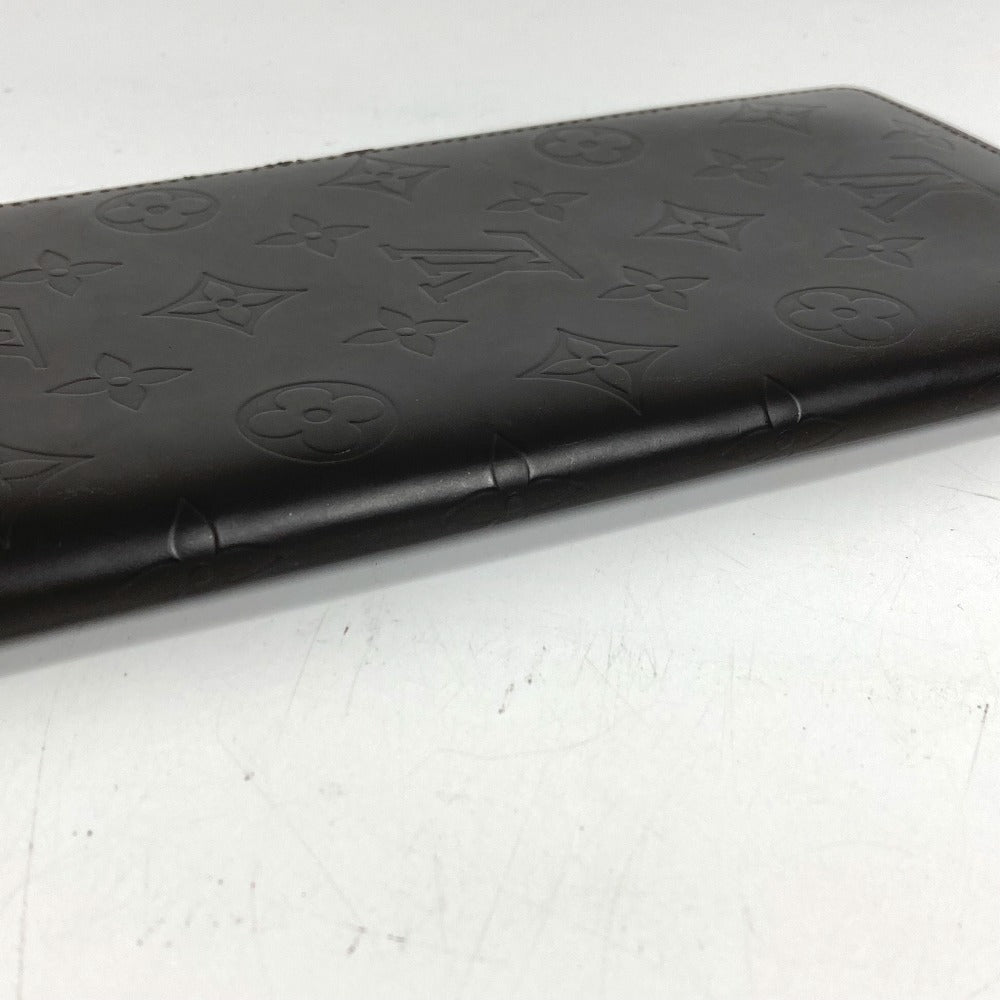 LOUIS VUITTON M66480 モノグラムグラセ ポルトフォイユ ドゥーブル 2つ折り財布 長財布 モノグラムグラセレザー ユニセックス カフェ ブラウン