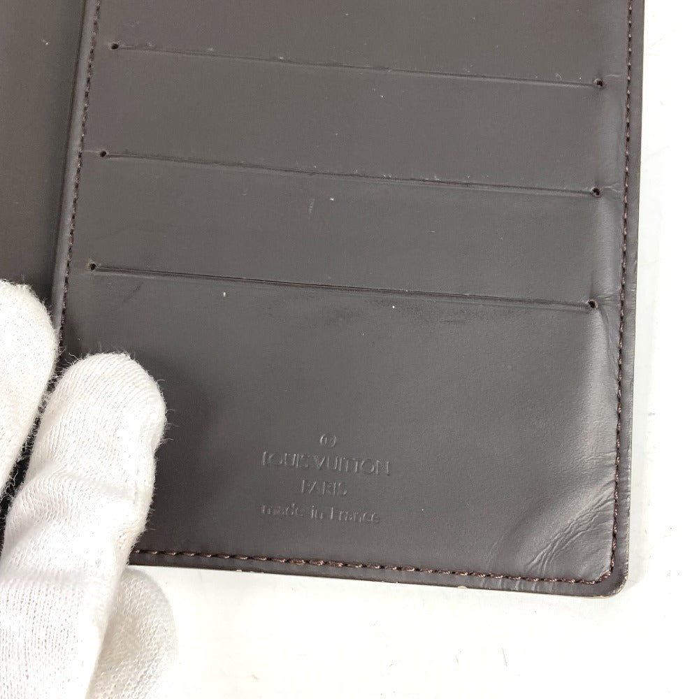 LOUIS VUITTON M66480 モノグラムグラセ ポルトフォイユ ドゥーブル 2つ折り財布 長財布 モノグラムグラセレザー ユニセックス カフェ ブラウン