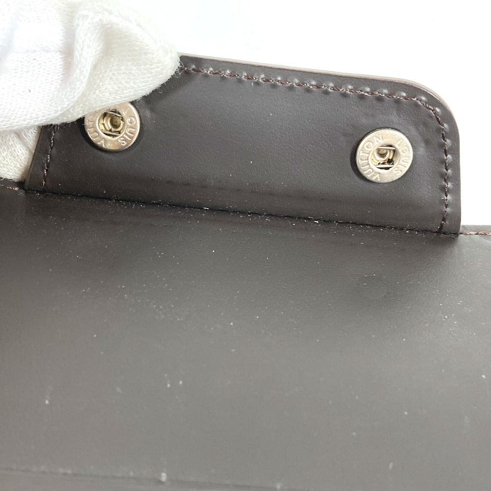 LOUIS VUITTON M66480 モノグラムグラセ ポルトフォイユ ドゥーブル 2つ折り財布 長財布 モノグラムグラセレザー ユニセックス カフェ ブラウン