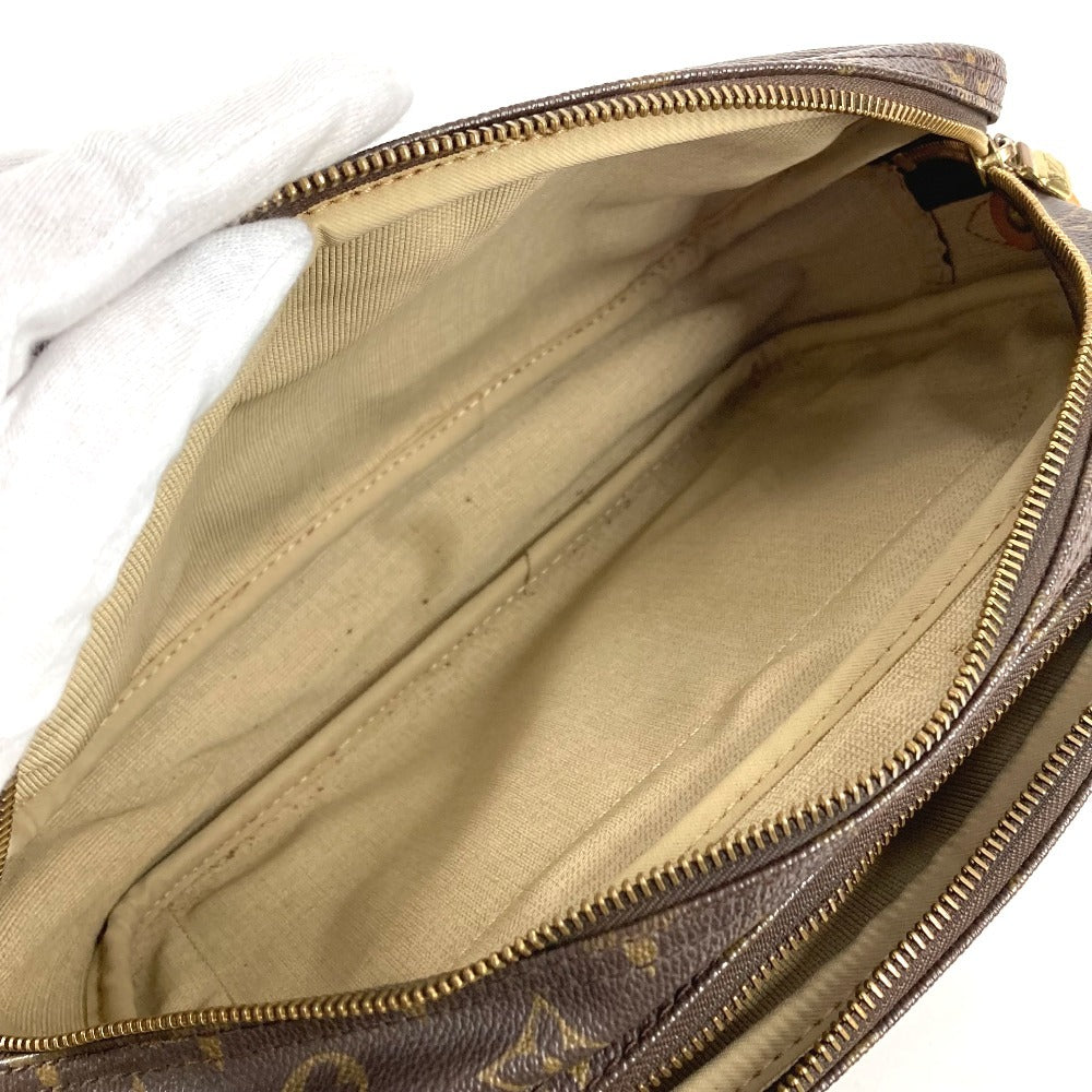 LOUIS VUITTON M45254 Monogram Reporter PM Crossbody Shoulder Bag Monogram Canvas Unisex Brown