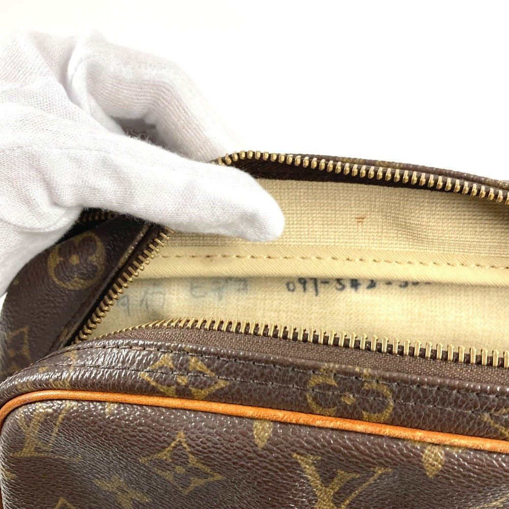 LOUIS VUITTON M45254 Monogram Reporter PM Crossbody Shoulder Bag Monogram Canvas Unisex Brown