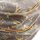 LOUIS VUITTON M45254 Monogram Reporter PM Crossbody Shoulder Bag Monogram Canvas Unisex Brown