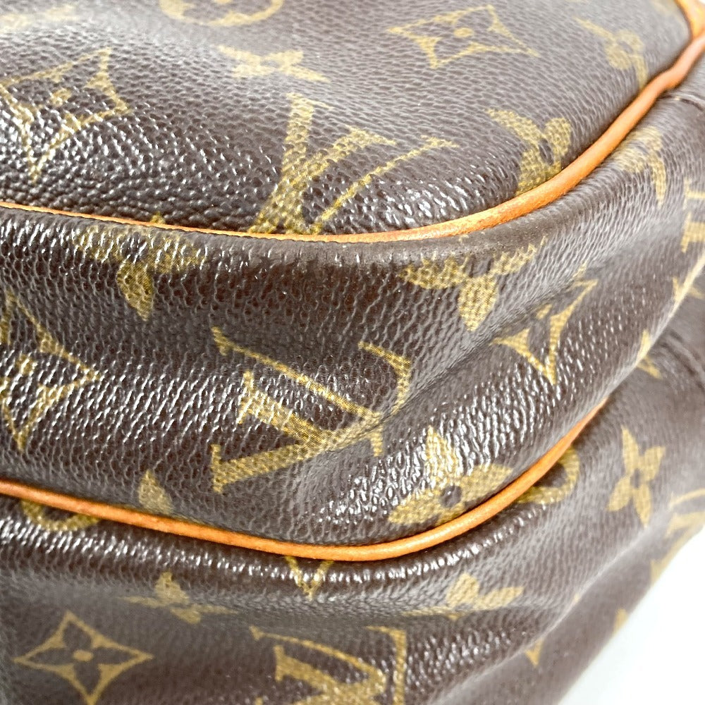 LOUIS VUITTON M45254 Monogram Reporter PM Crossbody Shoulder Bag Monogram Canvas Unisex Brown