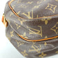 LOUIS VUITTON M45254 Monogram Reporter PM Crossbody Shoulder Bag Monogram Canvas Unisex Brown