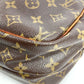 LOUIS VUITTON M45254 Monogram Reporter PM Crossbody Shoulder Bag Monogram Canvas Unisex Brown