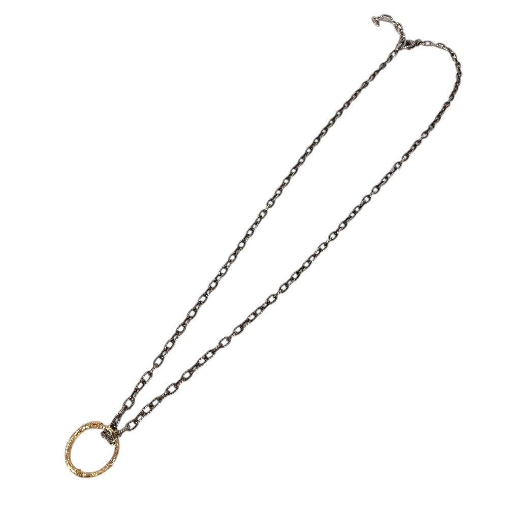 GUCCI 不明 K18 金 18K ウロボロス チェーンネックレス アクセサリー ジュエリー ネックレス Au750 ユニセックス シルバー