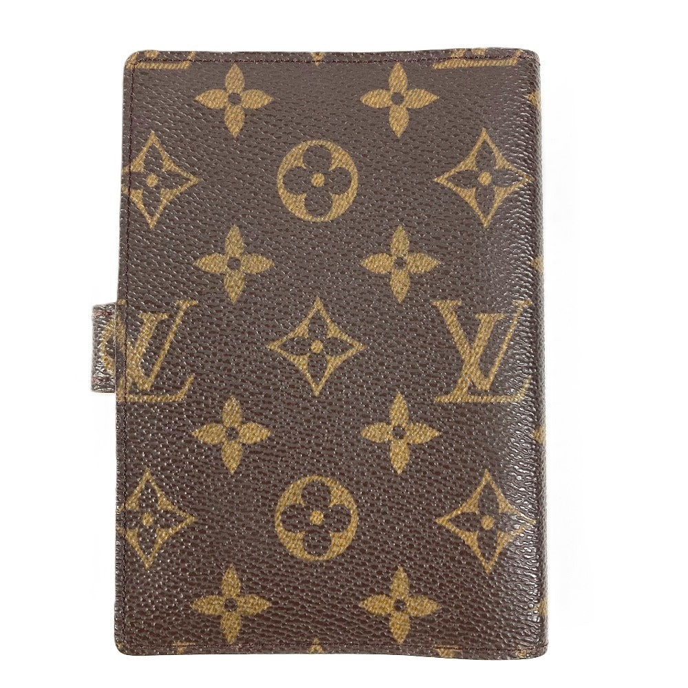 LOUIS VUITTON R20005 モノグラム アジェンダPM アジェンダ PM システム手帳 ステーショナリー 手帳カバー モノグラムキャンバス ユニセックス ブラウン