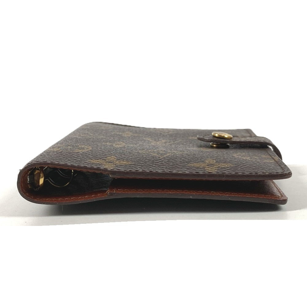 LOUIS VUITTON R20005 モノグラム アジェンダPM アジェンダ PM システム手帳 ステーショナリー 手帳カバー モノグラムキャンバス ユニセックス ブラウン