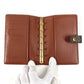 LOUIS VUITTON R20005 モノグラム アジェンダPM アジェンダ PM システム手帳 ステーショナリー 手帳カバー モノグラムキャンバス ユニセックス ブラウン