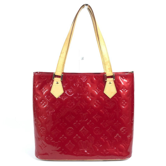 LOUIS VUITTON M91092 Monogram Vernis Houston Shoulder Bag Tote Bag Shoulder Bag Monogram Vernis Canvas Unisex Rouge Houston
