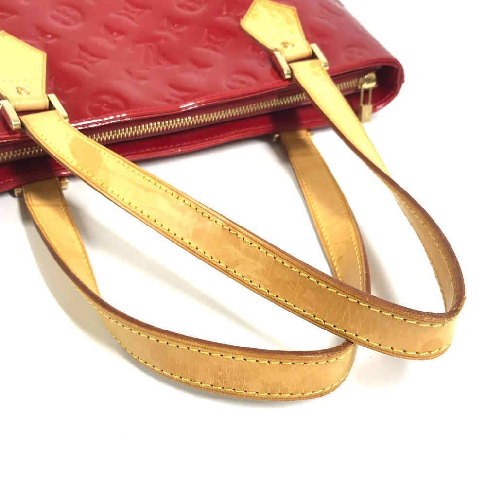 LOUIS VUITTON M91092 Monogram Vernis Houston Shoulder Bag Tote Bag Shoulder Bag Monogram Vernis Canvas Unisex Rouge Houston