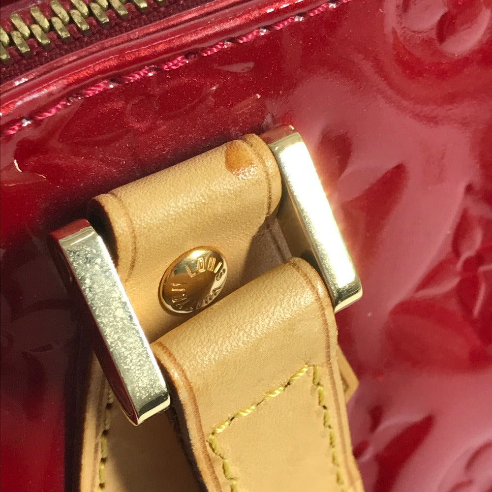 LOUIS VUITTON M91092 Monogram Vernis Houston Shoulder Bag Tote Bag Shoulder Bag Monogram Vernis Canvas Unisex Rouge Houston
