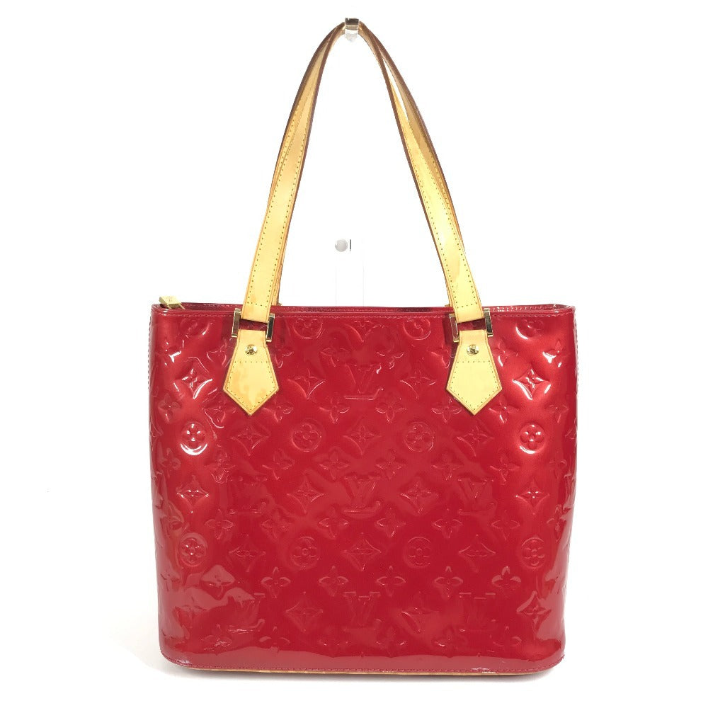 LOUIS VUITTON M91092 Monogram Vernis Houston Shoulder Bag Tote Bag Shoulder Bag Monogram Vernis Canvas Unisex Rouge Houston