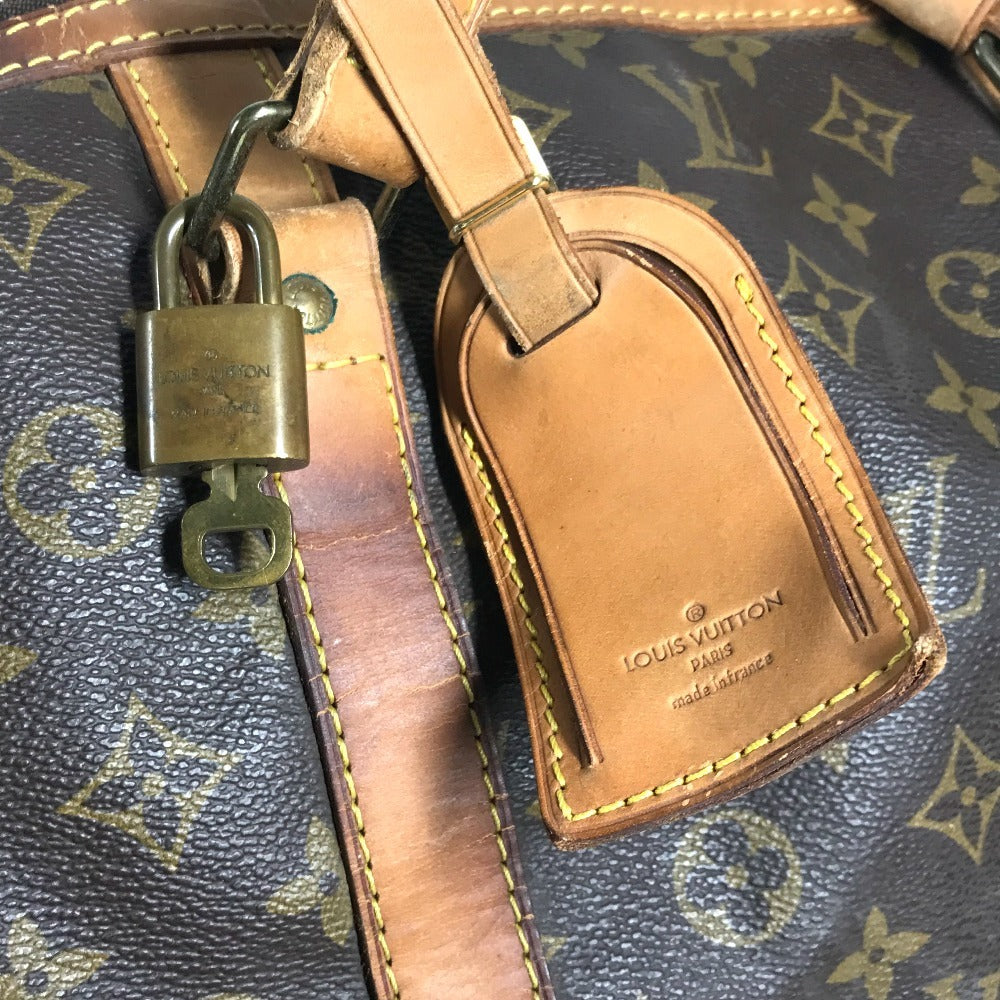 LOUIS VUITTON M41622 モノグラム サックスープル 55 サックスープル55 旅行バッグ ハンドバッグ トラベルバッグ ボストンバッグ モノグラムキャンバス ユニセックス ブラウン
