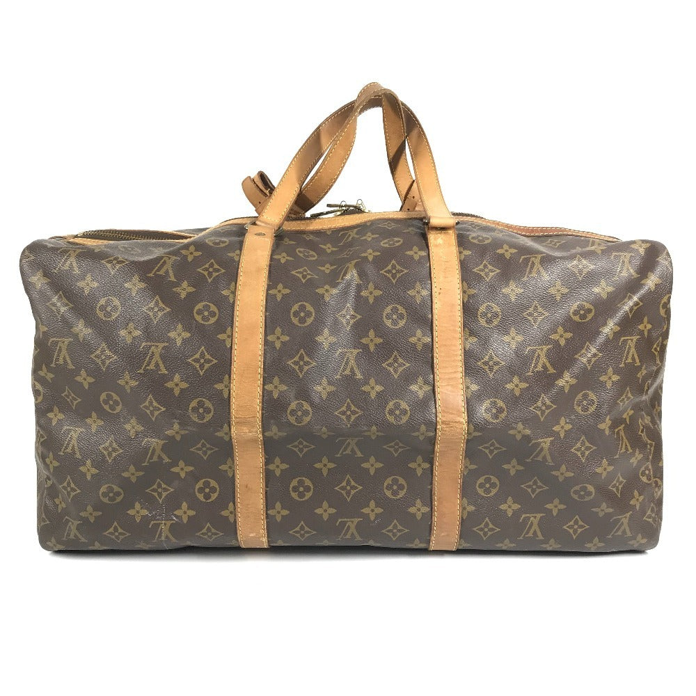 LOUIS VUITTON M41622 モノグラム サックスープル 55 サックスープル55 旅行バッグ ハンドバッグ トラベルバッグ ボストンバッグ モノグラムキャンバス ユニセックス ブラウン