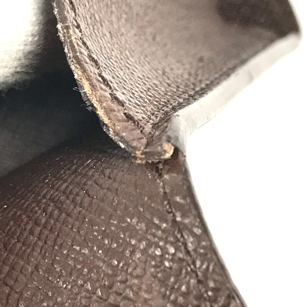 LOUIS VUITTON N63024 ダミエ エテュイシガレット タバコケース ポーチ 小物入れ シガレットケース ダミエキャンバス ユニセックス エベヌ ブラウン