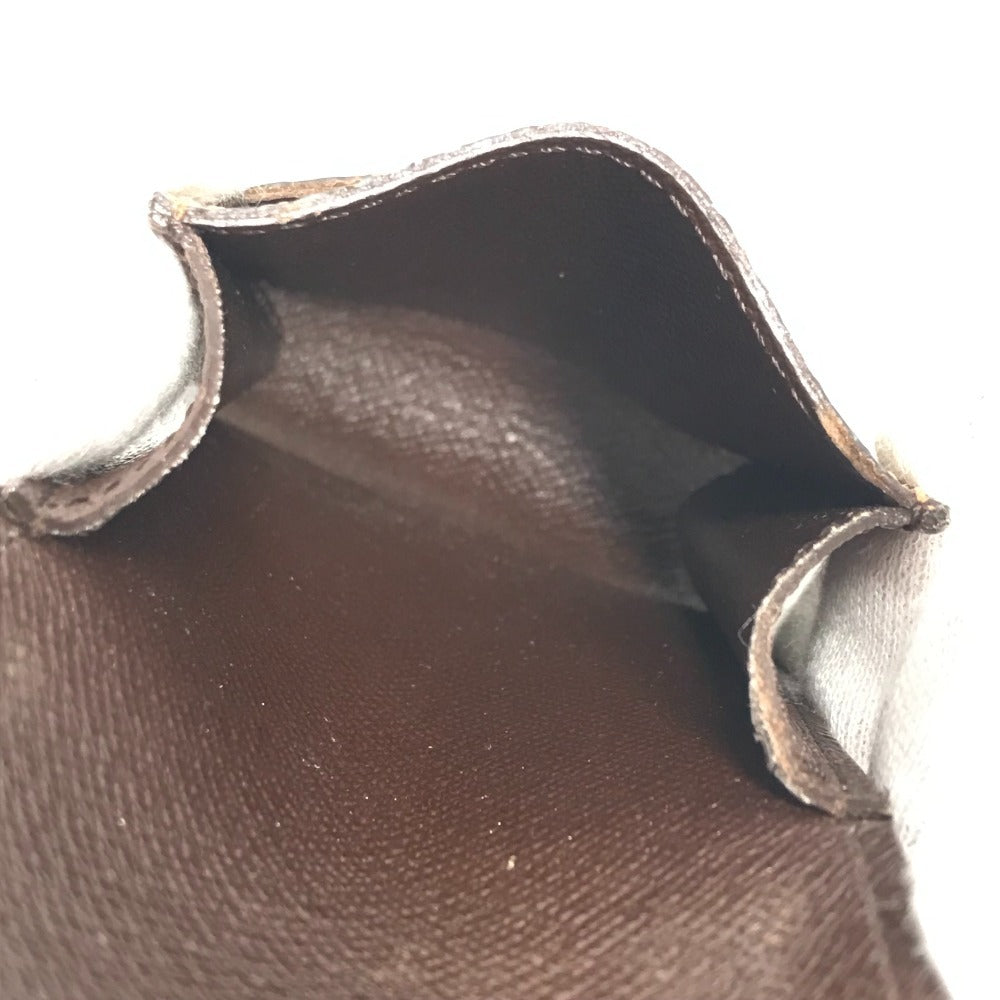 LOUIS VUITTON N63024 ダミエ エテュイシガレット タバコケース ポーチ 小物入れ シガレットケース ダミエキャンバス ユニセックス エベヌ ブラウン